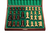 Caja de madera Lux Brown para piezas n.º 5