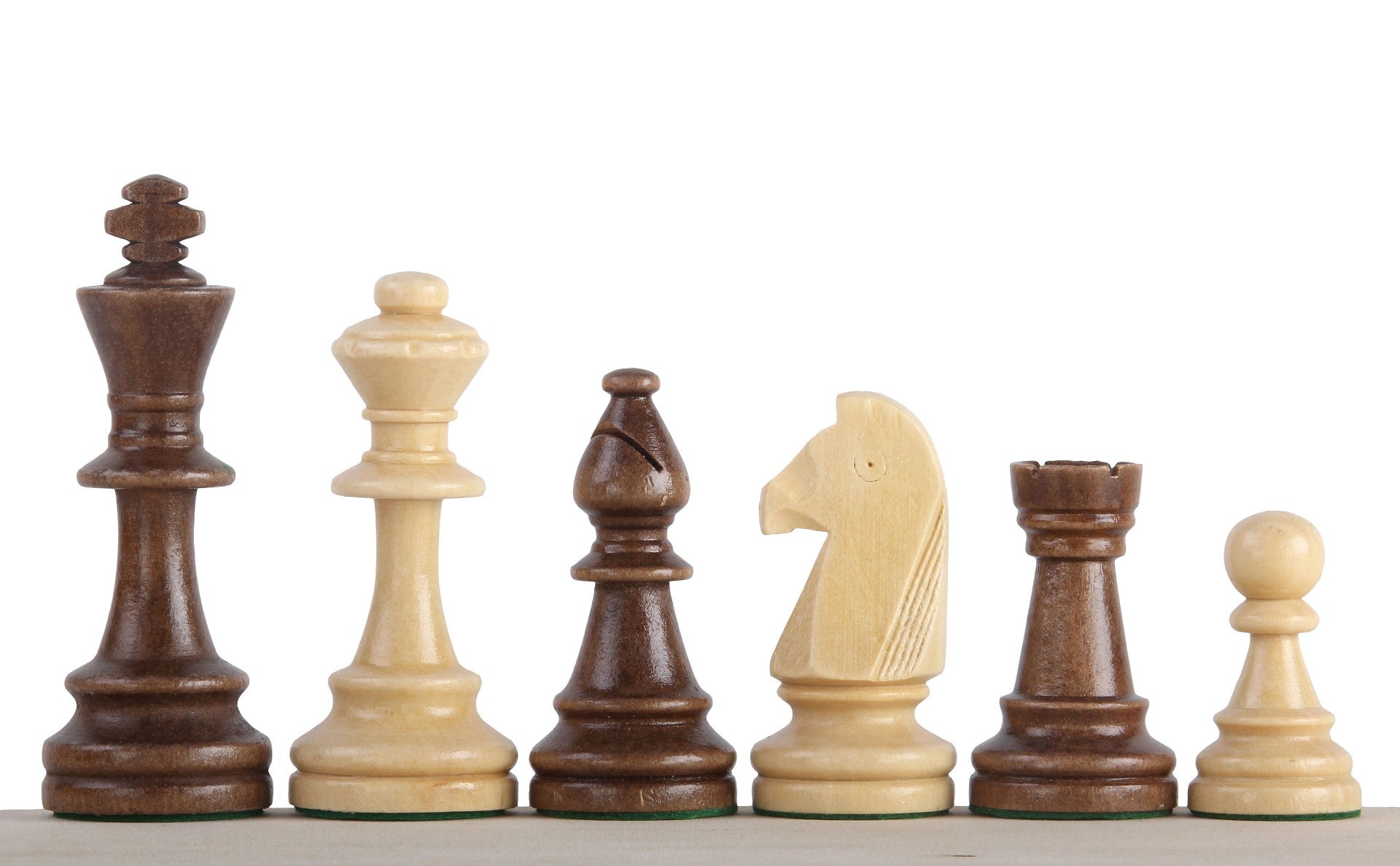 Amanecer STAUNTON No. 6 figuras - madera - f8aa480746a068b356ed6c7ac79ac102