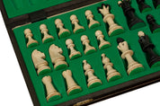 Juego de ajedrez de madera Cónsul Negro (48x48cm)