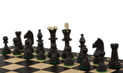 Juego de ajedrez de madera Cónsul Negro (48x48cm)