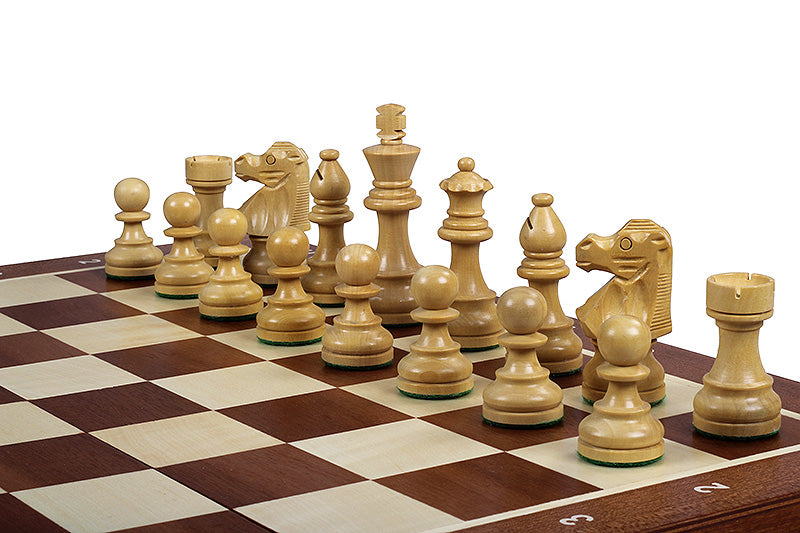 TOURNAMENT No5 intarsy FRENCH ACACIA 3,5" pieces - TOURNAMENT No5 intarsy FRENCH ACACIA 3,5" pieces