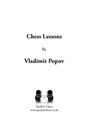 Lecciones de ajedrez de Vladimir Popov (tapa dura)
