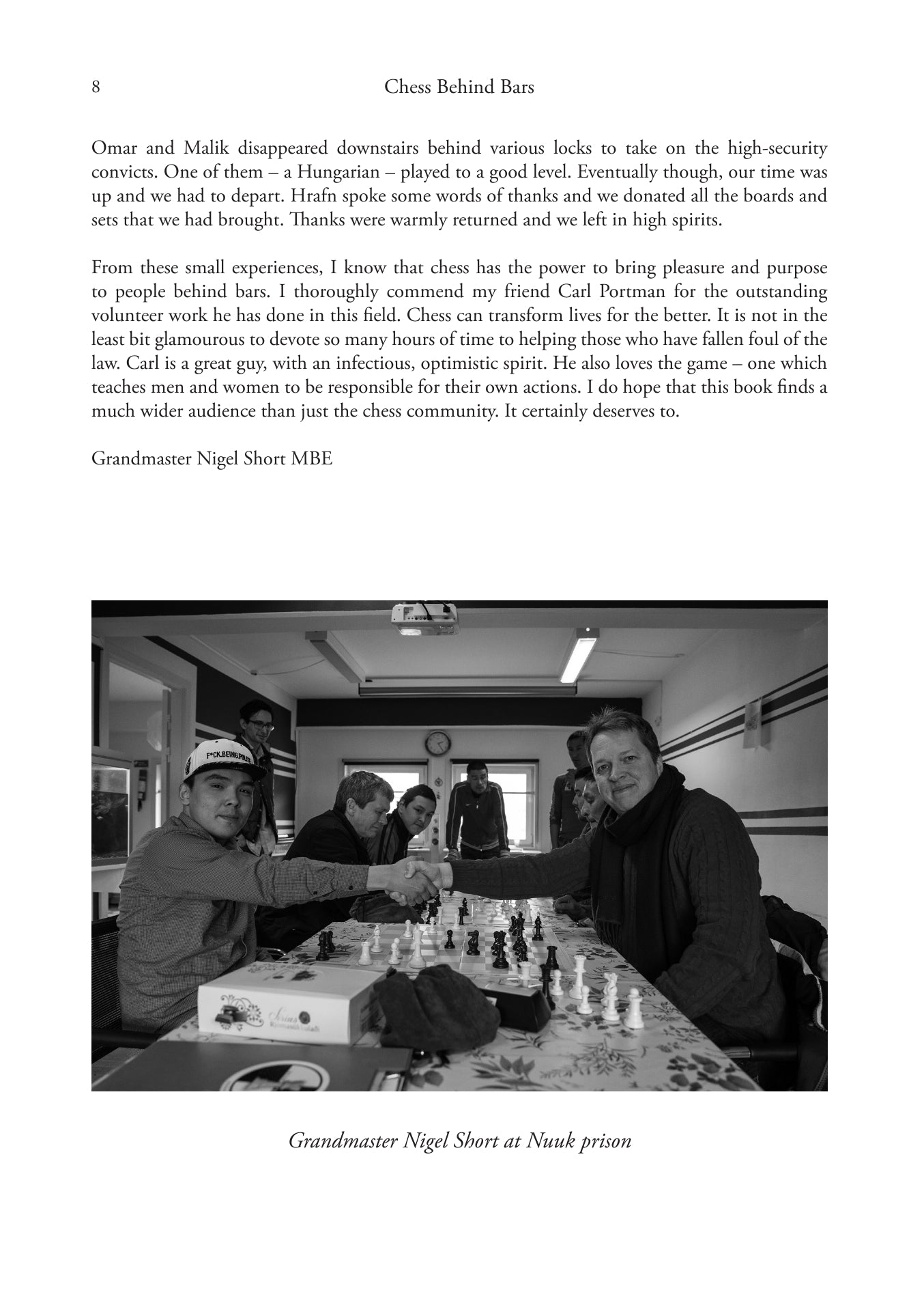 Chess Behind Bars by Carl Portman (hardcover) - 82bed788a0253f8d59c72735ca9d938b