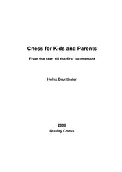 Ajedrez para niños y padres, de Heinz Brunthaler (tapa blanda)