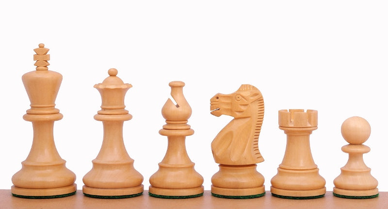 Oxford Ebonised 3,75'' chess pieces