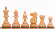 piezas de ajedrez American Classic de 3,5 pulgadas, talladas en madera