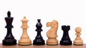 Oxford Ebonised 3,75'' chess pieces