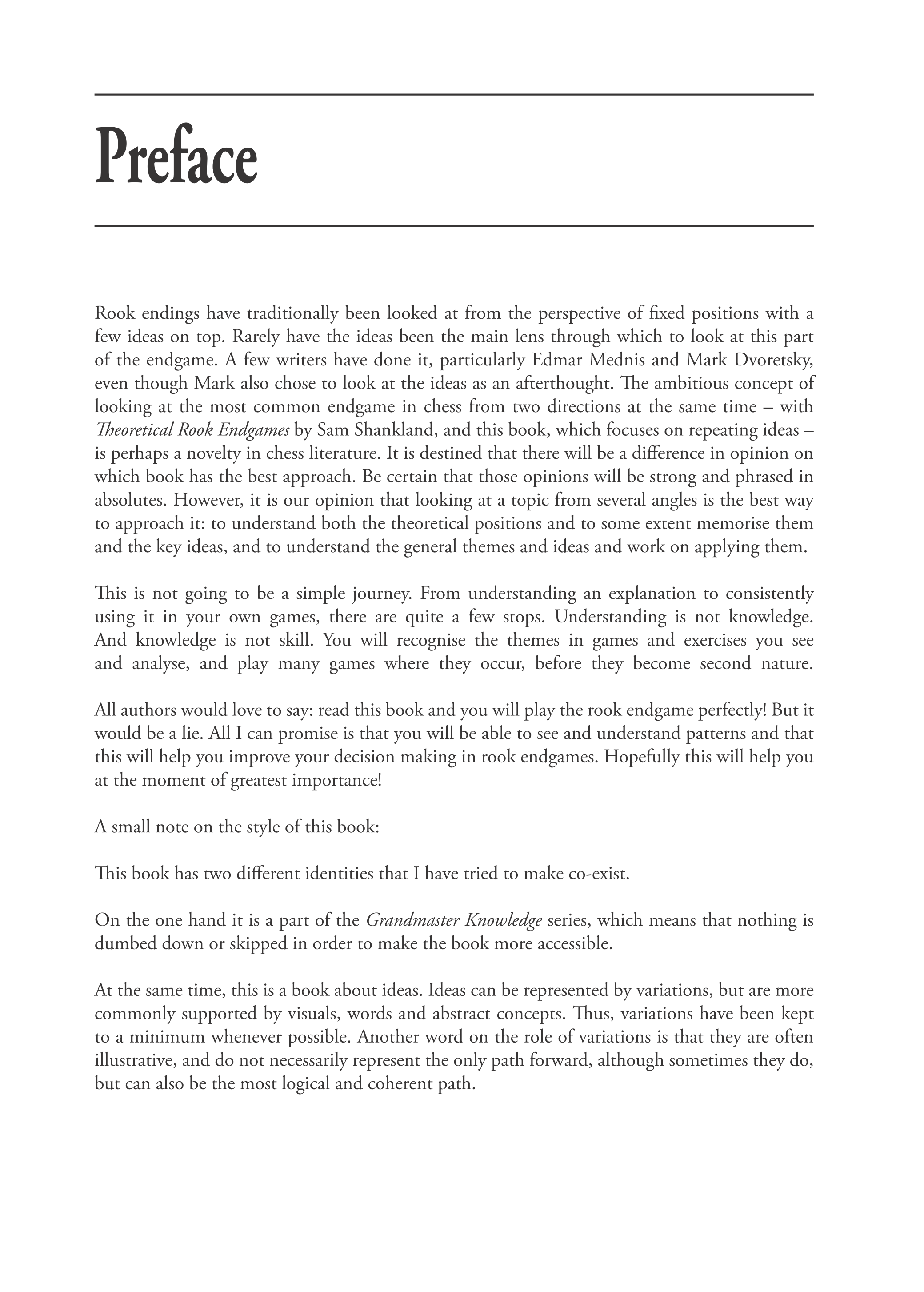 Conceptual Rook Endgames by Jacob Aagaard (softcover) - 28ac4963e380e0ba08682aa3326025d1