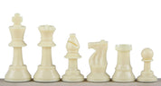 piezas de ajedrez Staunton nº 3, blanco/negro (rey 64 mm)