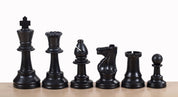 piezas de ajedrez Staunton n.º 6, blancas/negras (rey de 96 mm)