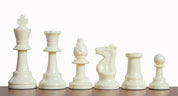 piezas de ajedrez Staunton n.º 6, blancas/negras (rey de 96 mm)