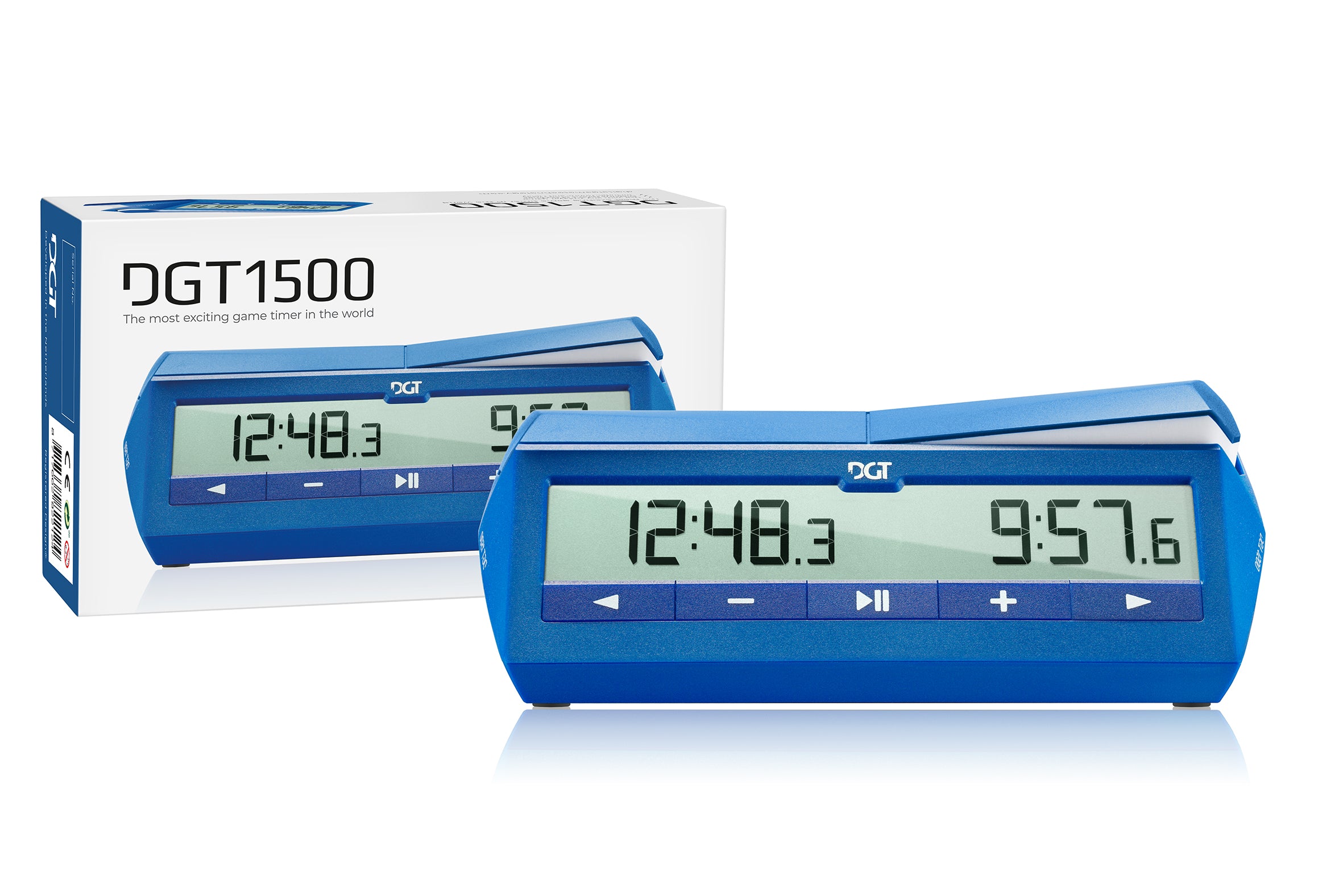 Reloj de ajedrez DGT 1500 Azul - 914514cad1ffa73bb5a2aaecd50b55c3