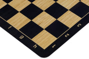 Tablero de ajedrez enrollable nº 6 (51 cm), parte inferior antideslizante NEGRO