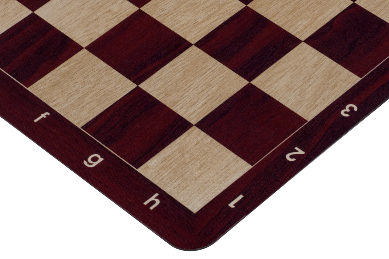 Tablero de ajedrez enrollable nº 6 (51 cm), fondo de MAHOGANIA antideslizante - d0d7e796cdfc91c991f8ce5f6947a71e