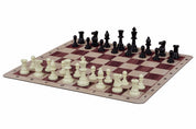 Tablero de ajedrez enrollable nº 6 (51 cm), base antideslizante LIGHT