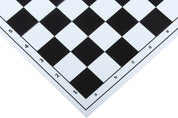 Tablero de ajedrez plegable de plástico 4, blanco y negro