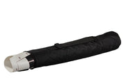 Juego de ajedrez en bolsa: piezas de plástico DCP03G (rey de 96 mm) + tablero enrollable con casillas de 57 mm en color negro + bolsa