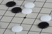 Juego GO - Tablero de vinilo rodante 19x19 + piedras GO