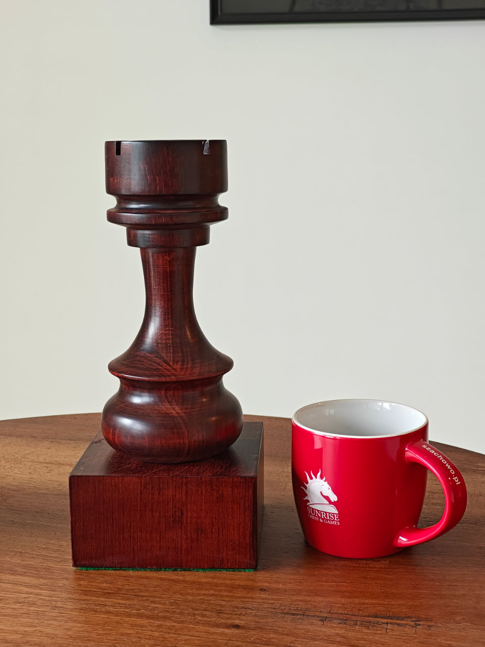 Copa de ajedrez de madera - Torre Negra - d65b1194047ea8f8ebb9853de41aaf9a