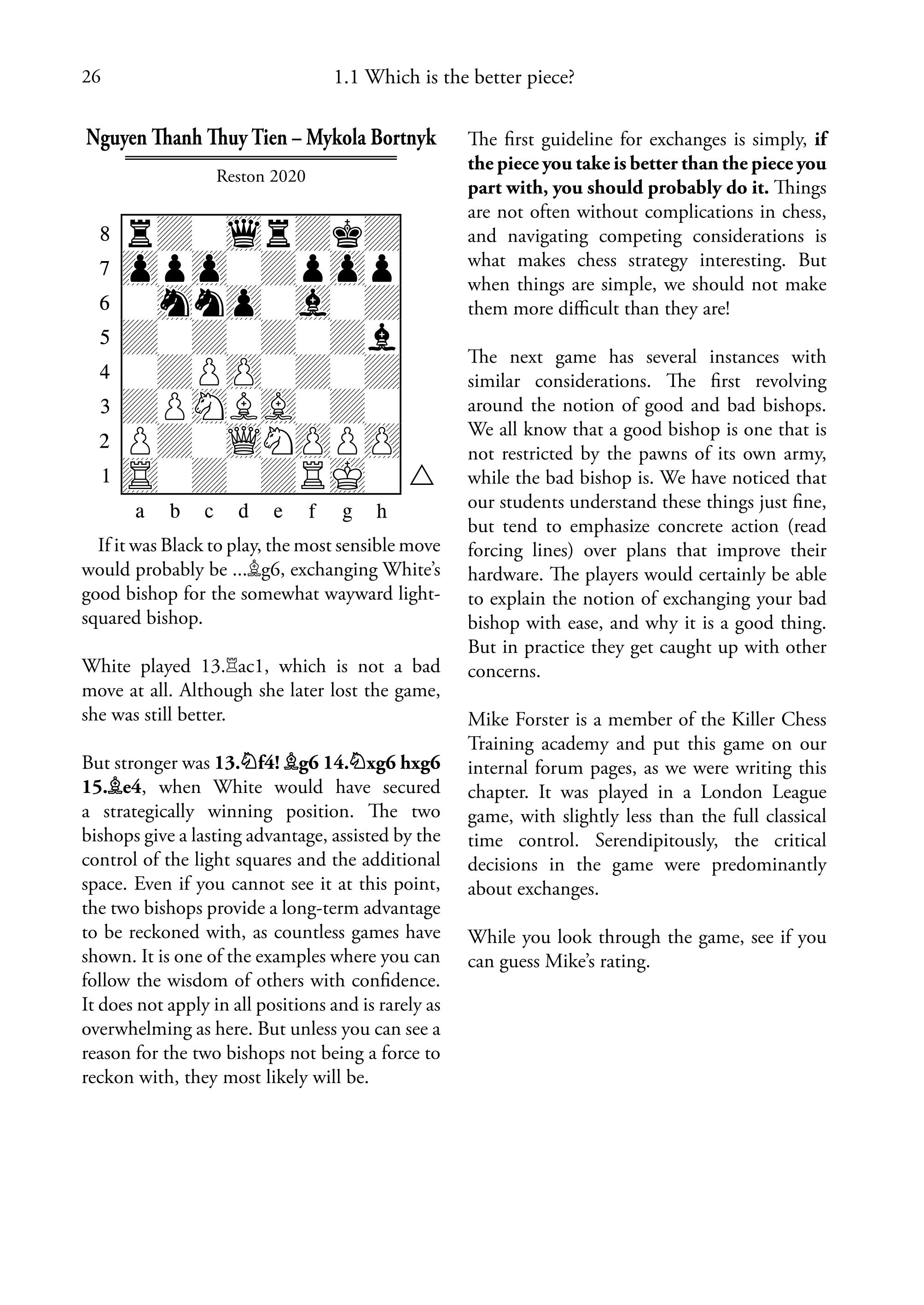 Mastering Chess Exchanges by Jacob Aagaard and Renier Castellanos (hardcover) - 240d8243fd7e42116a88f1d46f85e86d