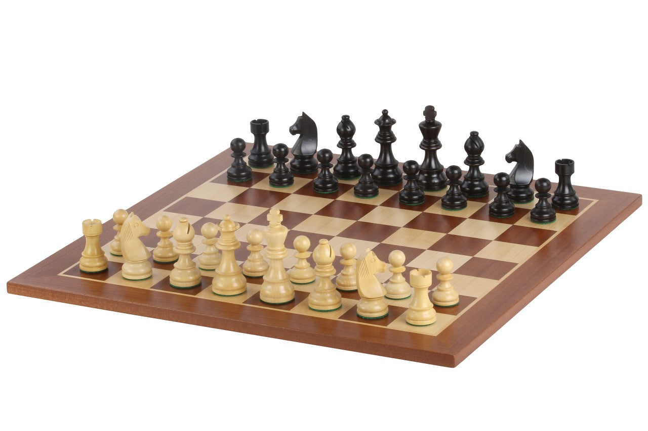 Juego de ajedrez Timeless - tablero (casilla 50 mm), piezas (rey 90 mm) - Juego de ajedrez Timeless - tablero (casilla 50 mm), piezas (rey 90 mm)