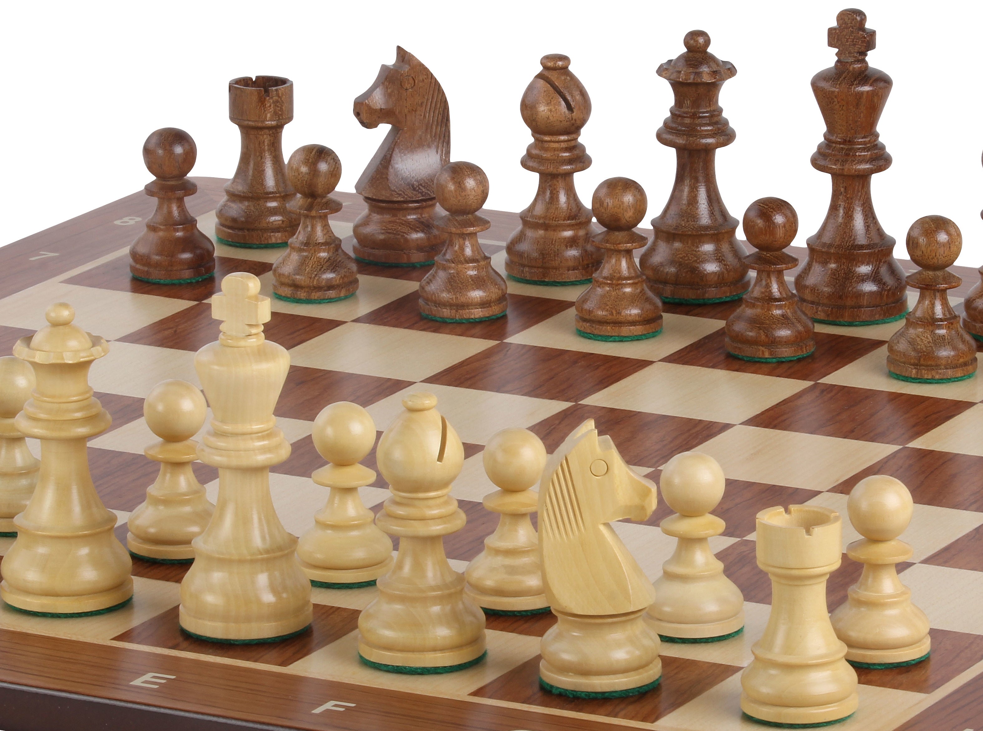 Juego de ajedrez de torneo nº 5 - tablero de 50 mm + figuras de  German Knight 3,5" - 9fd5965f4e5c8653b02eecd41c0724d9