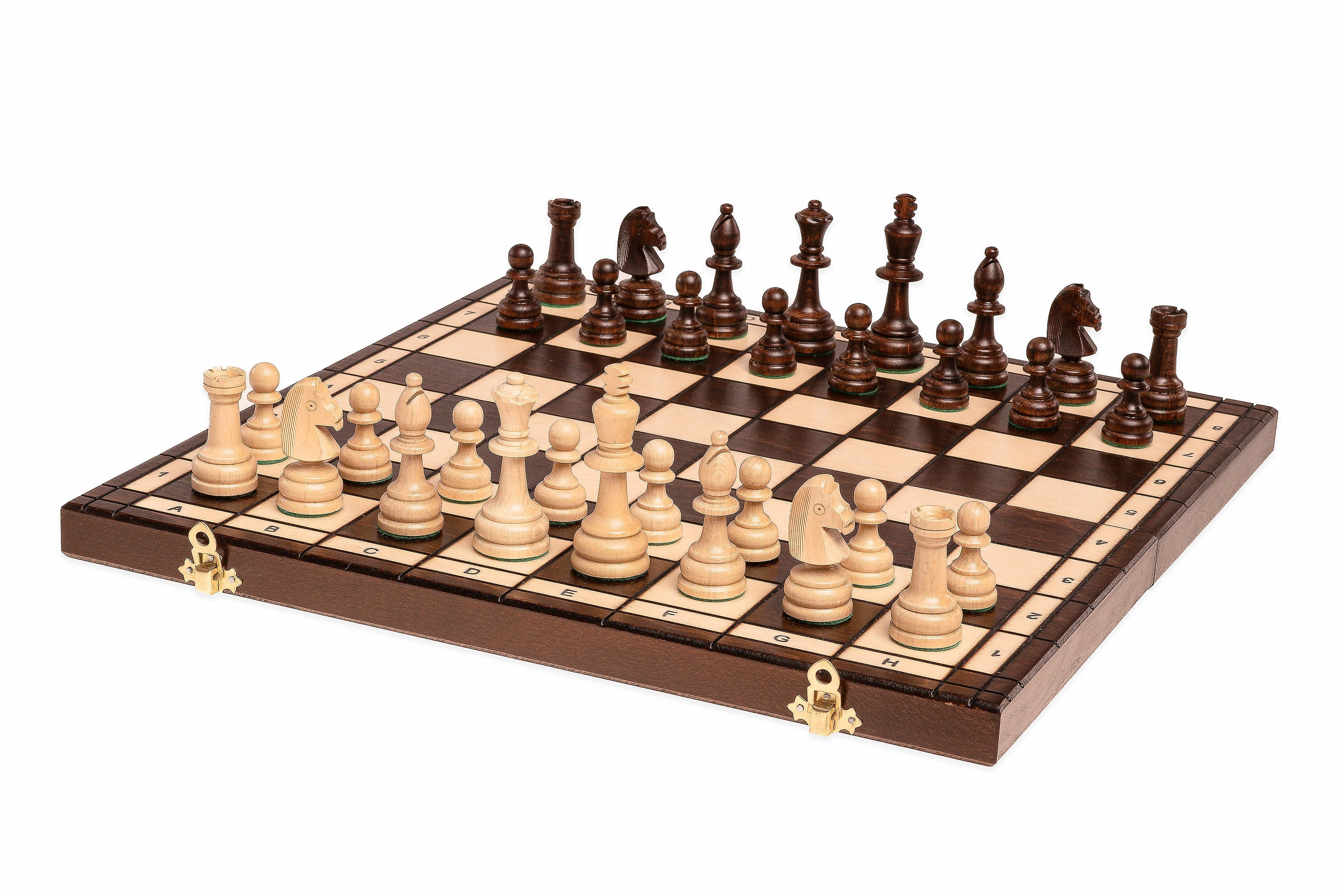 AJEDREZ OLÍMPICO DE MADERA GRANDE (41 x 41 cm) - AJEDREZ OLÍMPICO DE MADERA GRANDE (41 x 41 cm)