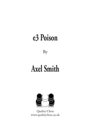 e3 Poison, de Axel Smith (tapa blanda)