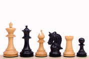 Piezas de ajedrez Corinthian ebonizadas 3,75 "