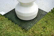 Tablero de plástico para ajedrez y damas al aire libre / de jardín (cuadros de 36 cm)