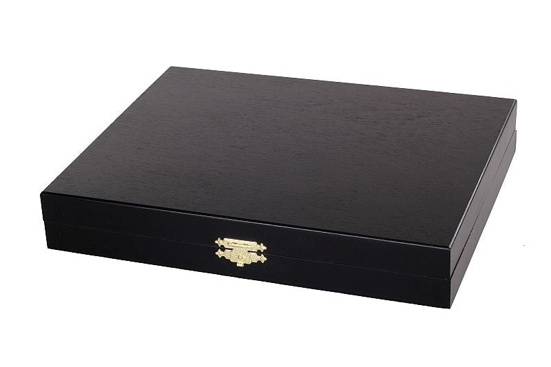 Caja de madera Lux Black para piezas n.º 5 - Caja de madera Lux Black para piezas n.º 5