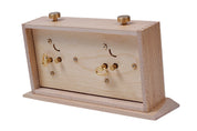 Reloj de madera BHB con base - grande y claro
