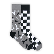 Calcetines de ajedrez Nanushki - talla 44-46