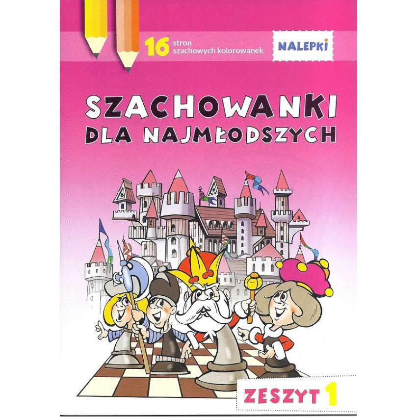 Libros de ajedrez para los más pequeños: libros para colorear con pegatinas - Libros de ajedrez para los más pequeños: libros para colorear con pegatinas