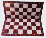 Tablero de ajedrez plegable de plástico nº 6 (casilla de 57 mm) - Imitación madera