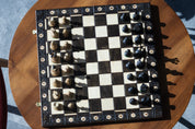 Juego de ajedrez de madera Cónsul Negro (48x48cm)