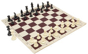 Juego de ajedrez escolar XXL 2 (10 tableros de ajedrez rodantes con piezas de ajedrez)