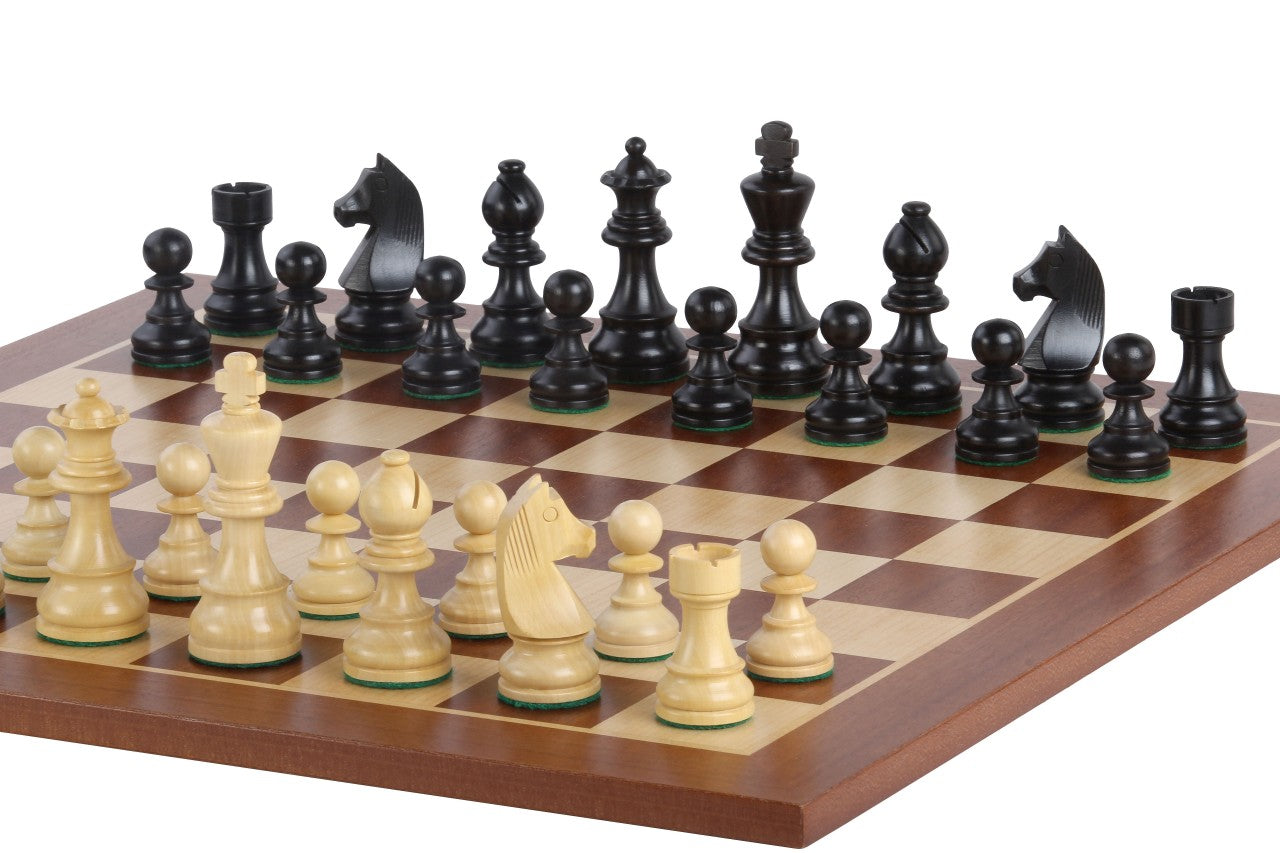 Juego de ajedrez Timeless - tablero (casilla 50 mm), piezas (rey 90 mm) - Juego de ajedrez Timeless - tablero (casilla 50 mm), piezas (rey 90 mm)