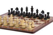 Juego de ajedrez Timeless - tablero (casilla 58mm), piezas (rey 96mm)